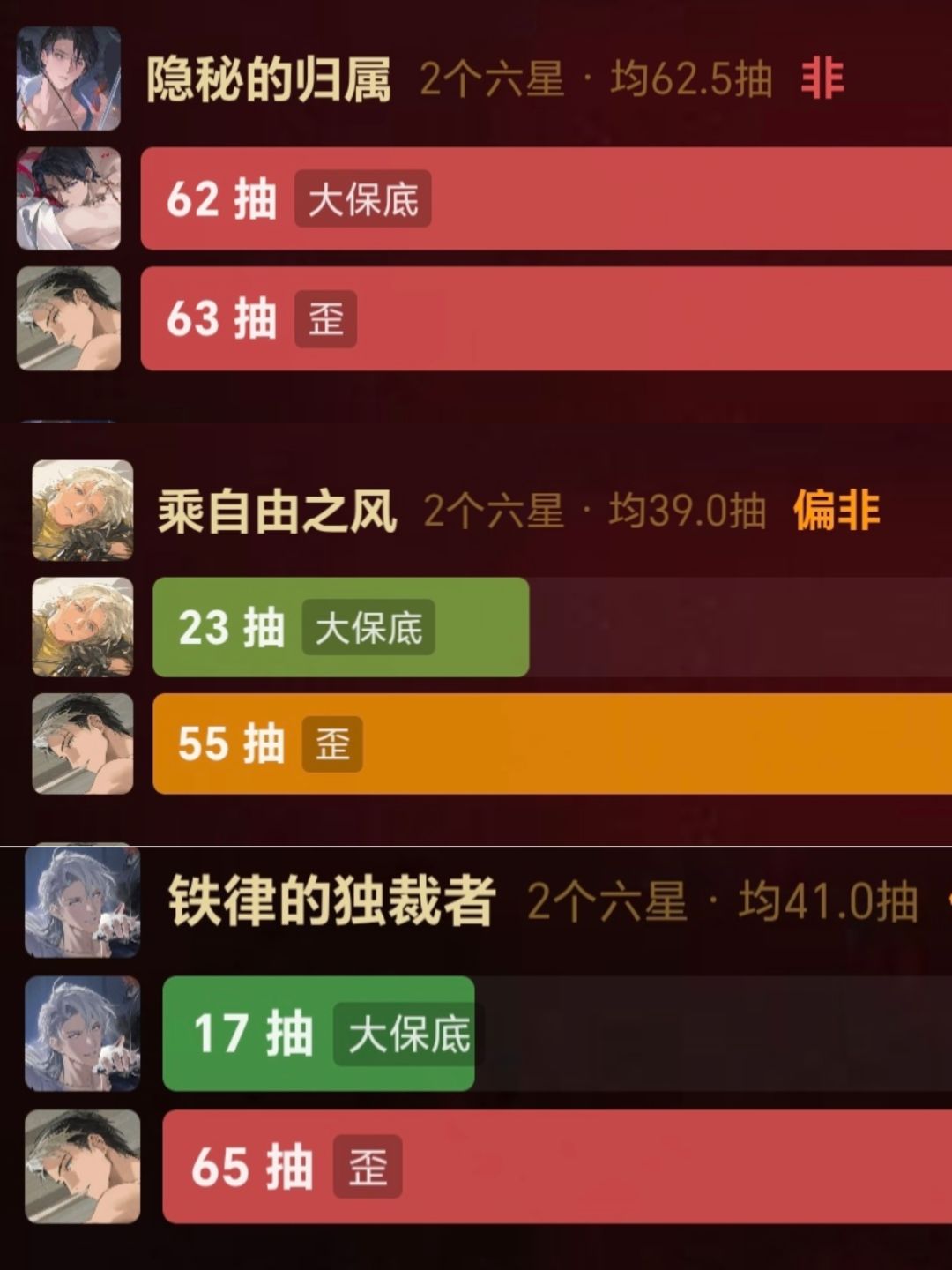 我在遴选池把将军捞满命后belike: 1