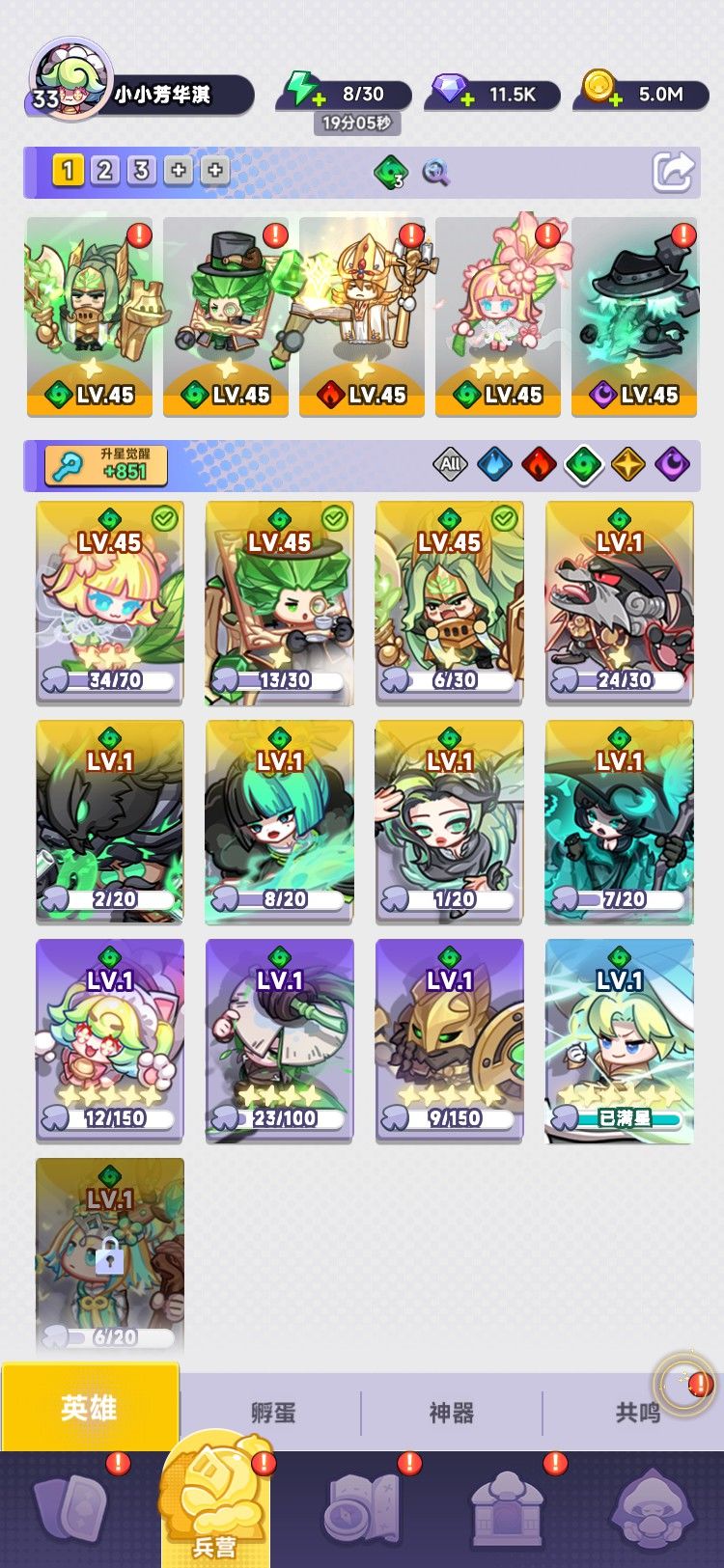 阵容分享 1