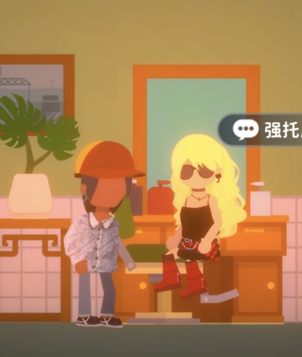 阿强那里的莓果子发型 2