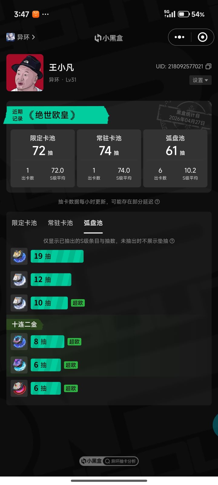 欧非守恒这一块截图