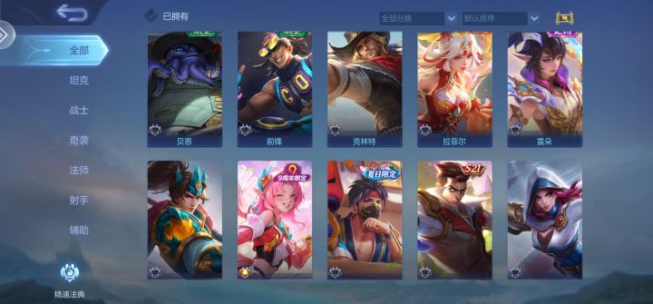 许多皮肤没了截图