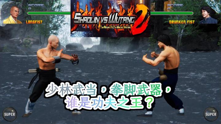 《少林vs武当2》:一款让你重温经典功夫电影的独立格斗游戏!截图