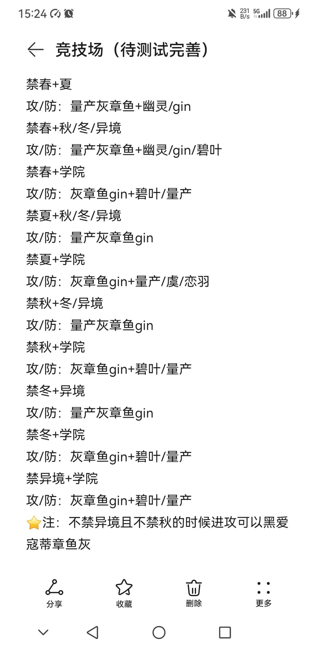 梯度榜25.2.6,以及官服竞技场阵容参考 3
