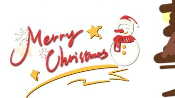 氵（提前晒晒圣诞树