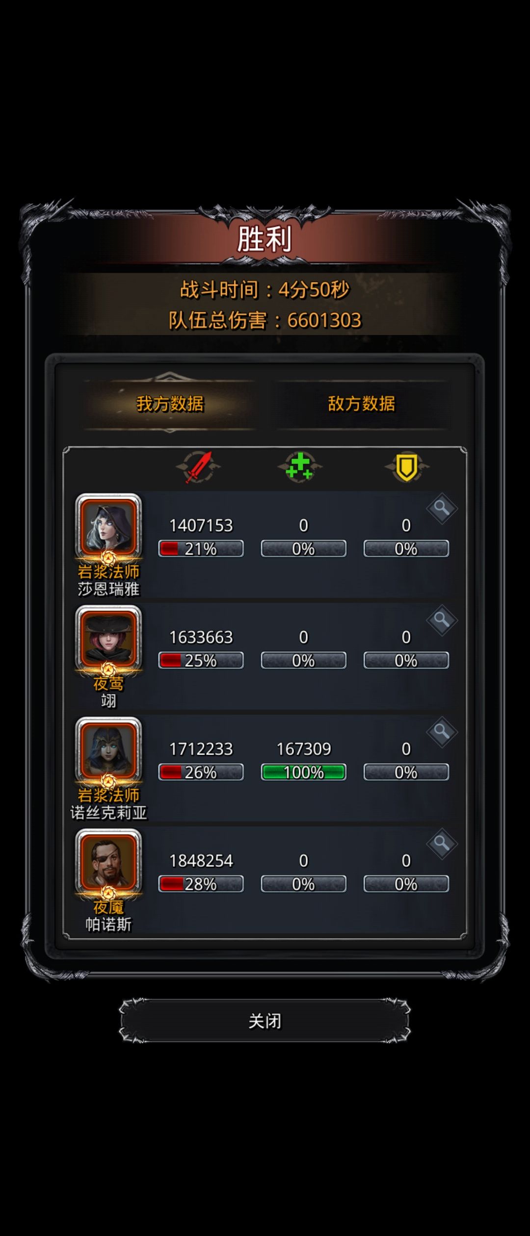 战力测试s+配装分享 1
