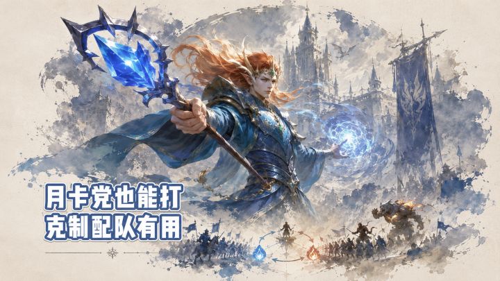 月卡党也能打?战争之轮靠克制和配队,不是纯拼数值截图