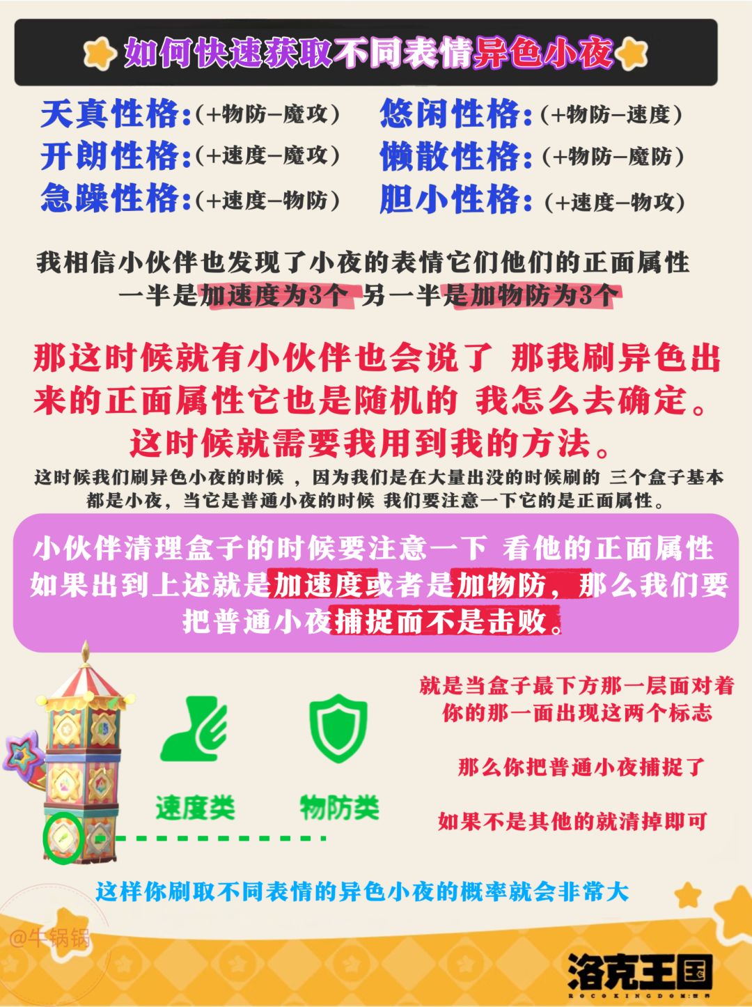 教你快速刷到不同表情异色小夜 3