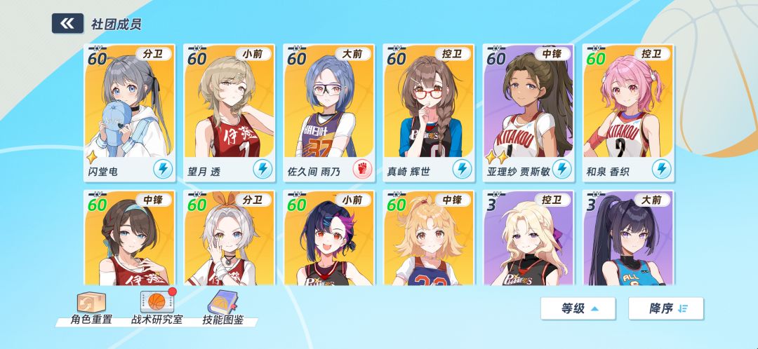 训练流中锋用谁? 1