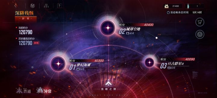 虽然发晚了还是想吐槽一下,这次真的是最难打的一次深井截图
