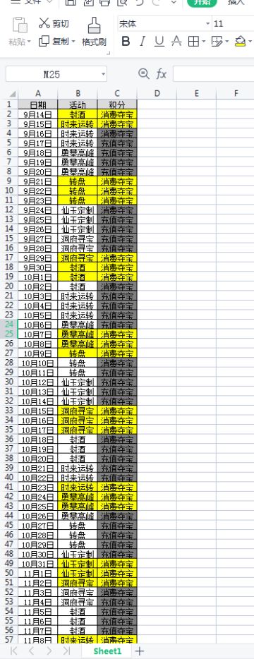 最新活动预告[一段时间更新一次新帖]