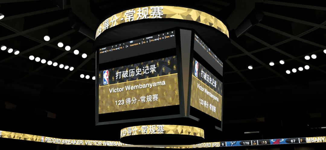 破常规赛单场得分 1