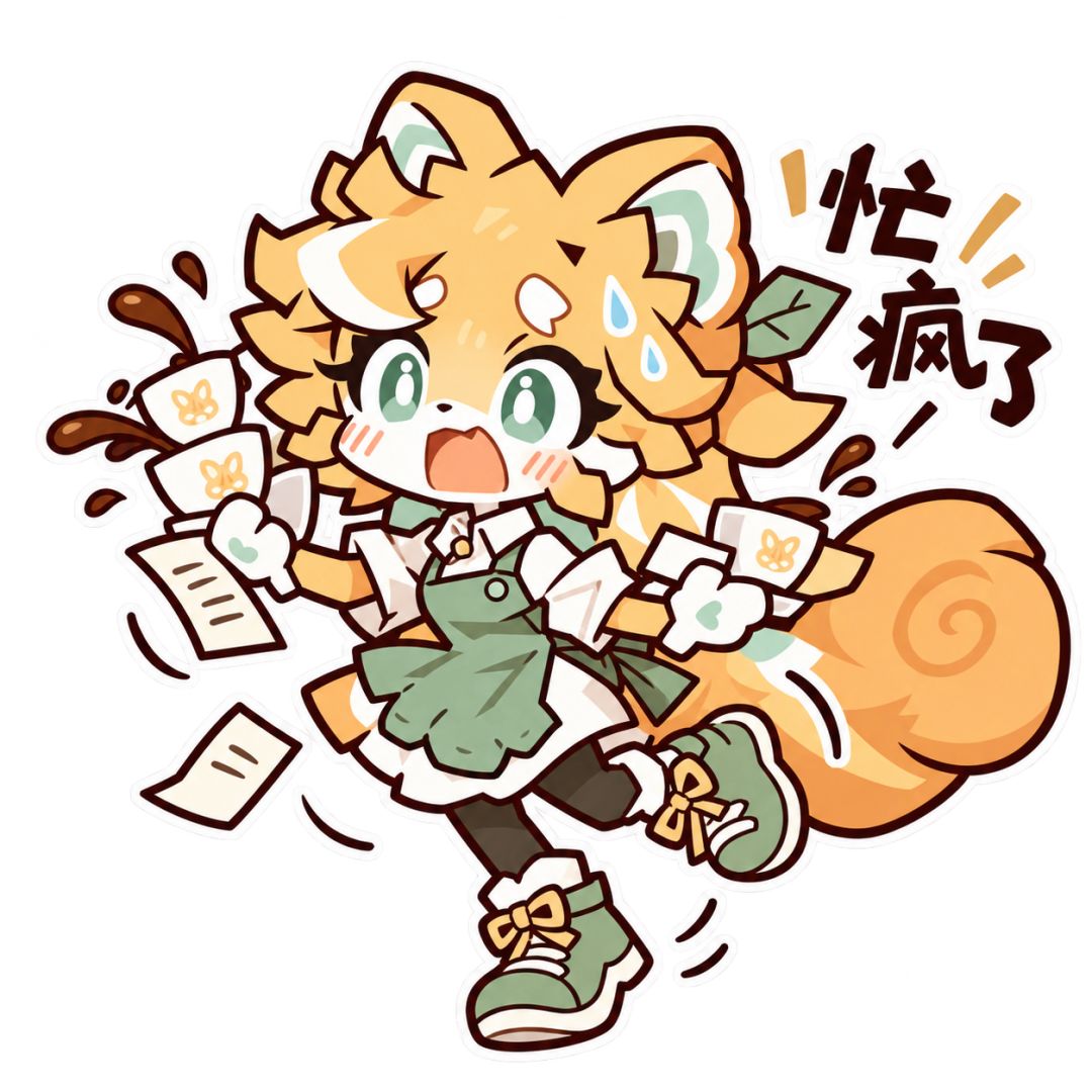 随手做的一组娜洛表情,自取 11