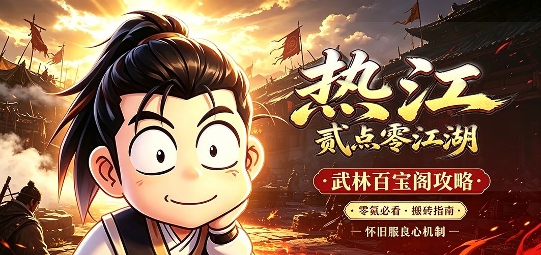 拒绝废号!热江 贰点零 五大职业正邪派系详解 1