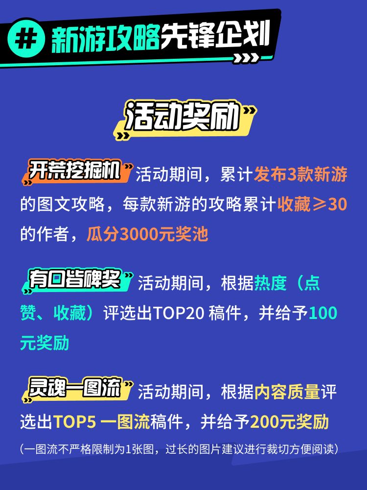 图文攻略大神向我看齐!投稿新游攻略赢现金 3
