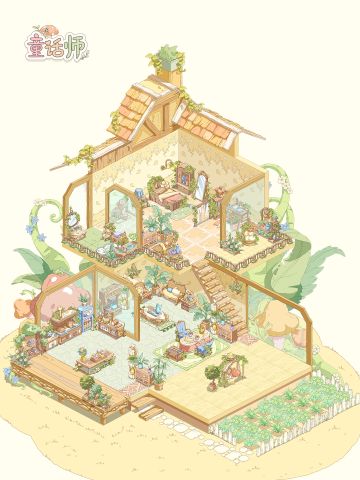 超梦幻的童话别墅