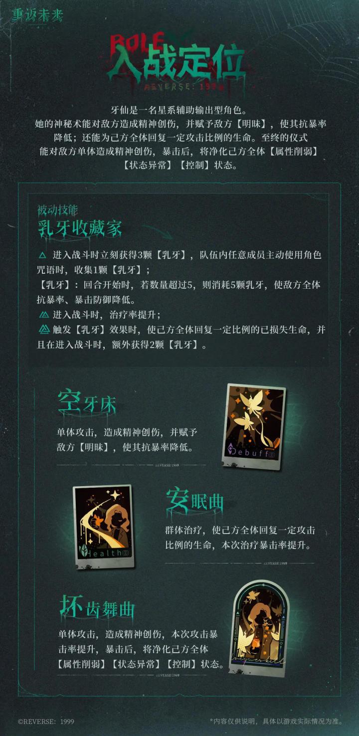 牙仙推测截图