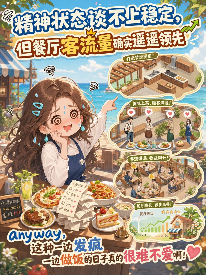 在解忧梦幻岛,每日精神状态belike😵 3