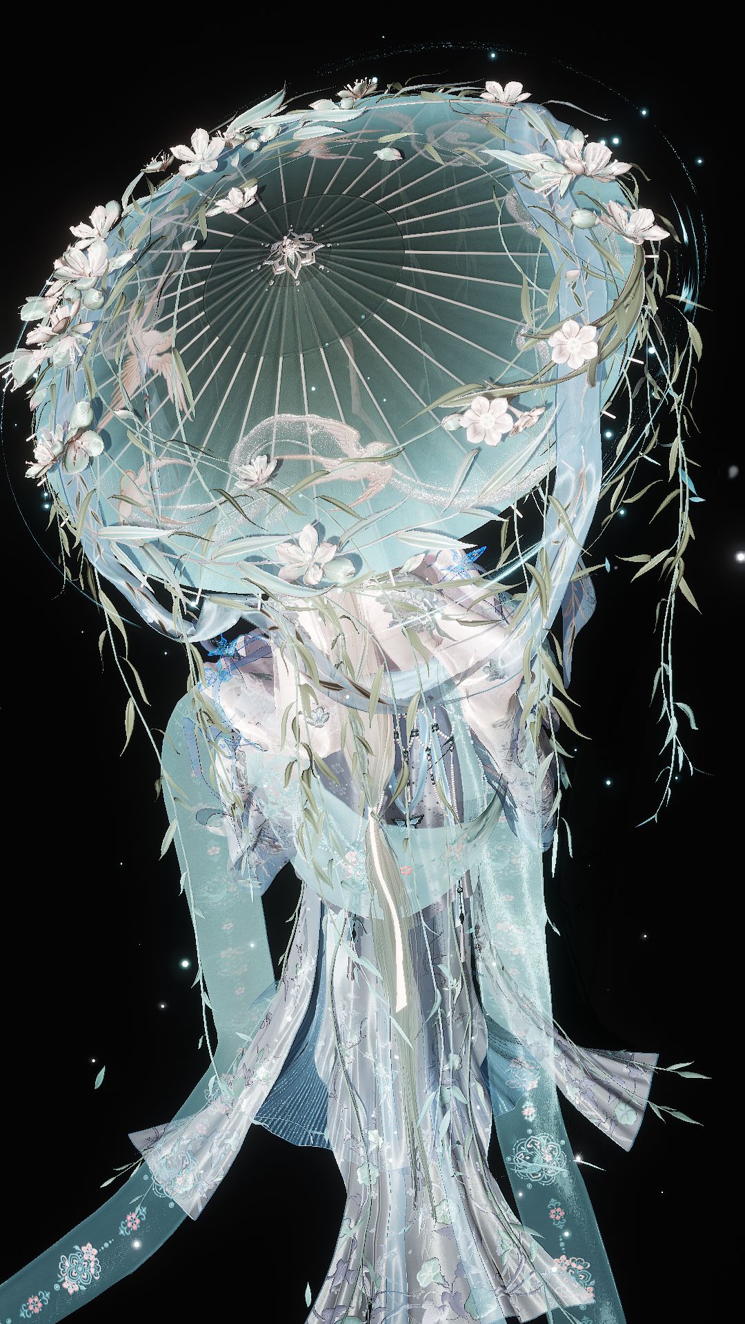 伞如雾,柳如烟,烟雾朦朦雨蒙眬 1