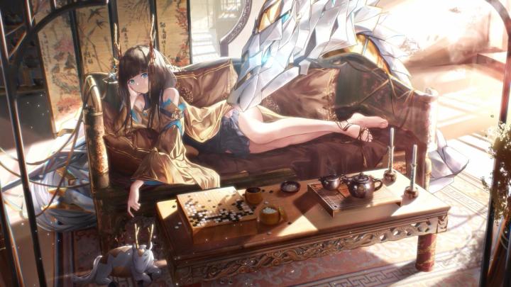 《绯色回响》未央角色PV——「未尽的棋局」（CV：伊濑茉莉也）截图