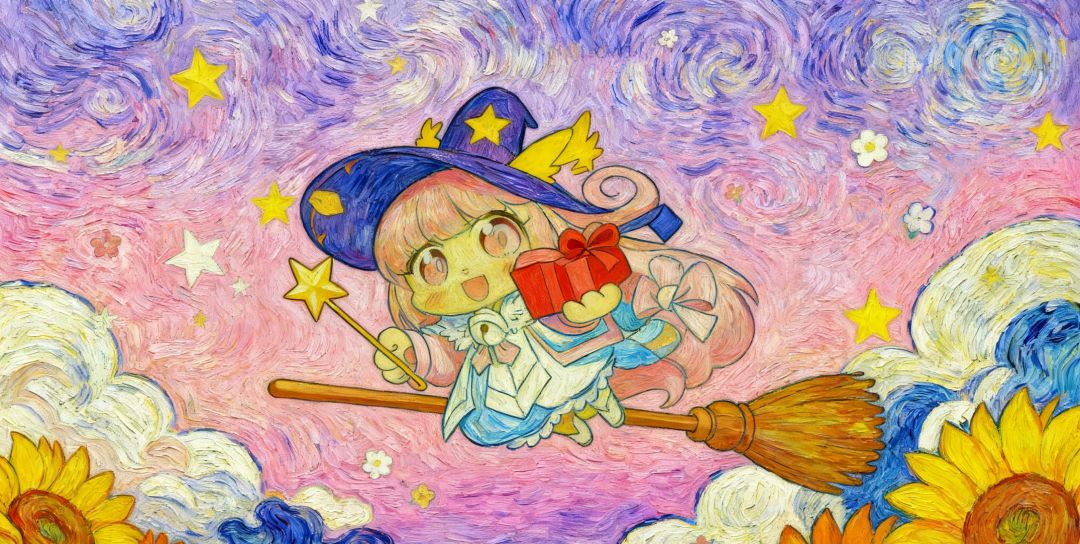 「卡普拉的魔法涂鸦间」+梵高碰上卡普拉 1