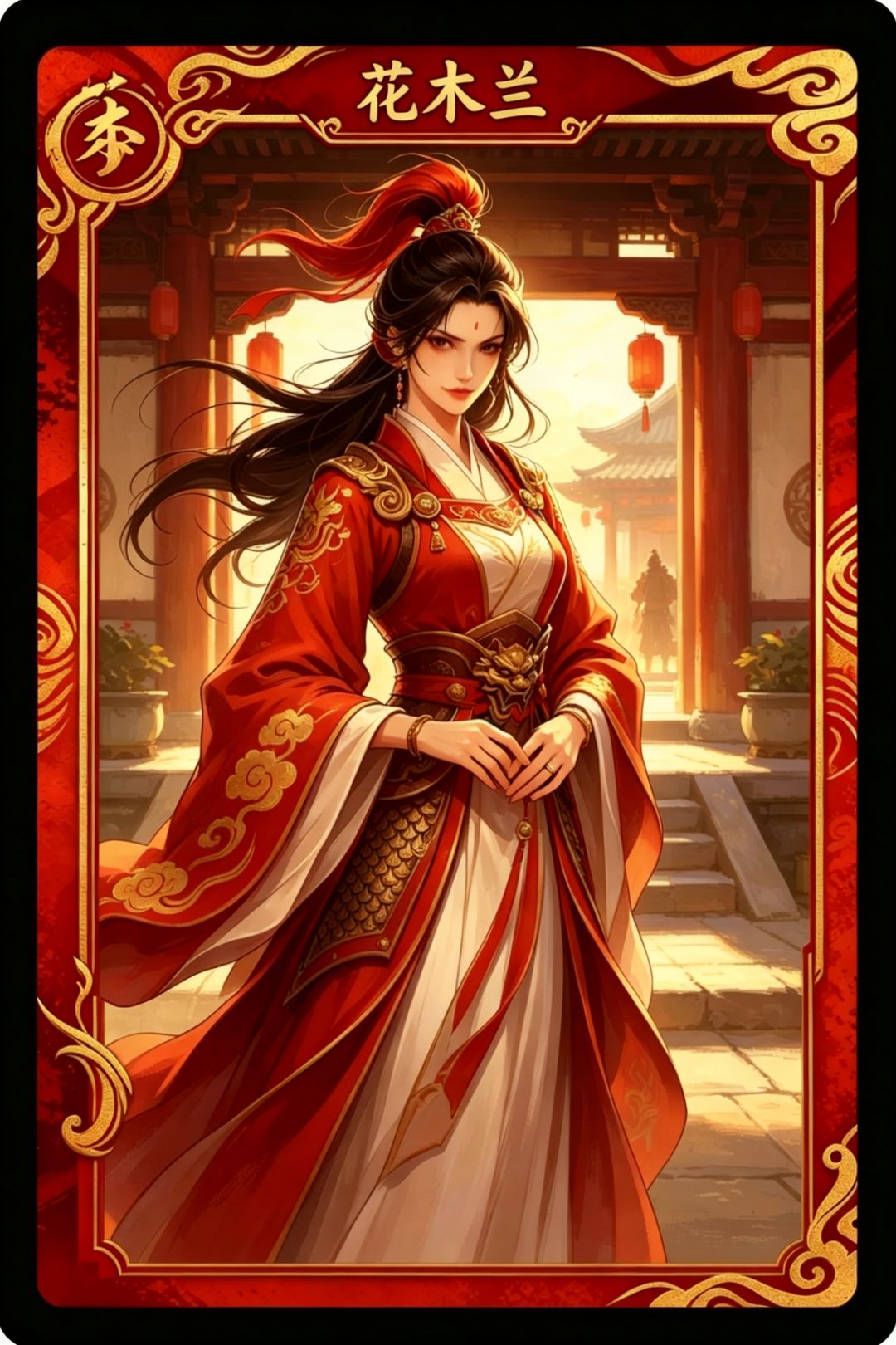原创武将 花木兰diy 3