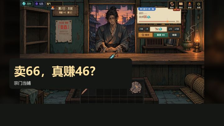 20收的断剑卖了66,真赚46?截图