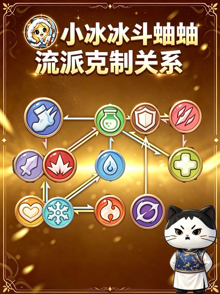 【帝百科】一张图看懂流派克制关系截图