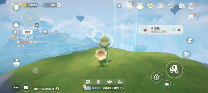 在树野小岛拿到的都是普通的蛋截图