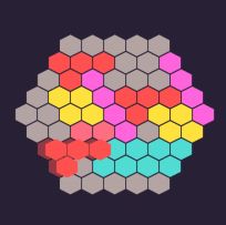 上新！第29个小游戏！《六边形消除》