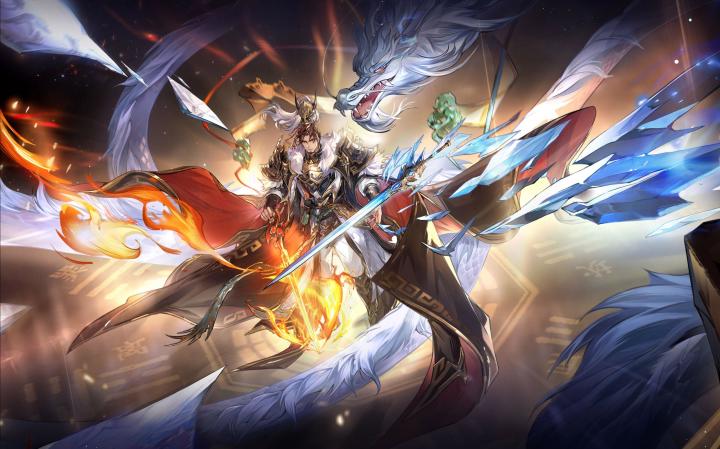 三国志幻想大陆杨戬暴打诸葛亮!满血诸葛两秒去世!截图