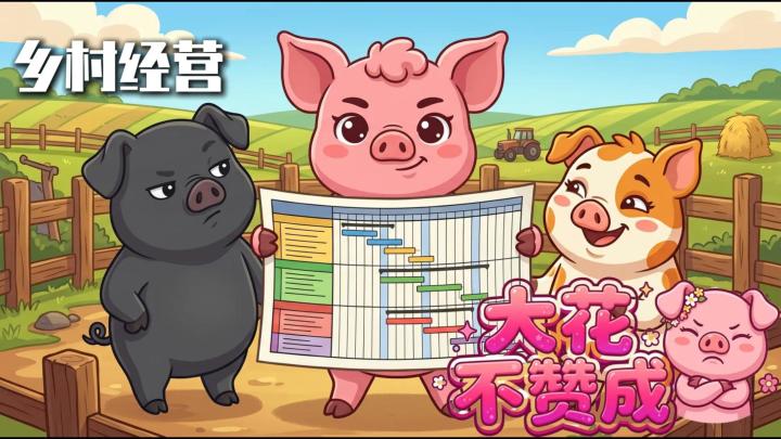 《大花不赞成》:奶奶让我回村养猪,大花却把我当成了实习生截图
