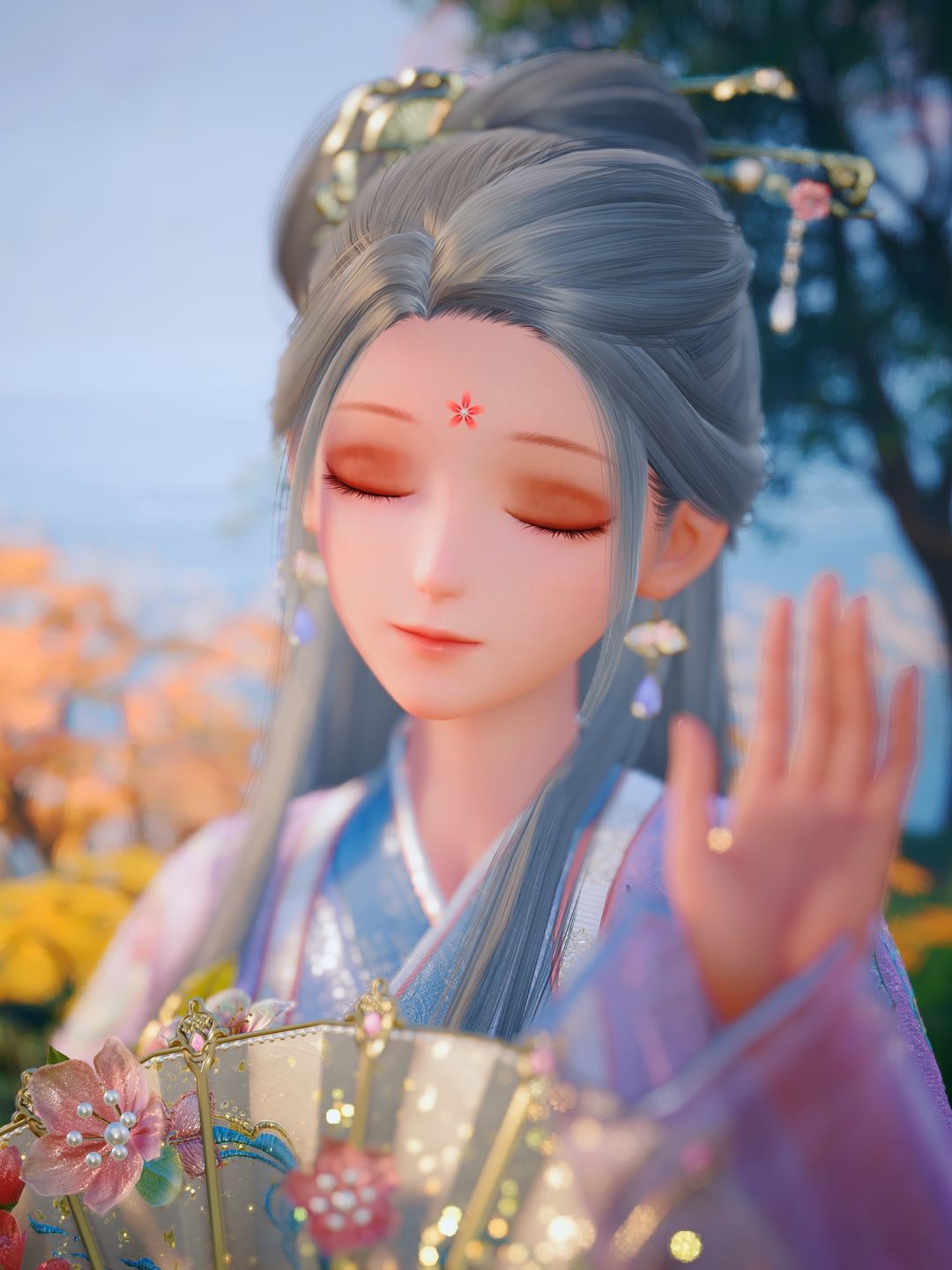 【无限暖暖】1.8丹青季免活为隐藏彩蛋套装 2
