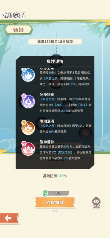 各英雄觉醒一览！