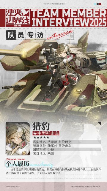 队员介绍丨行动代号：猎豹