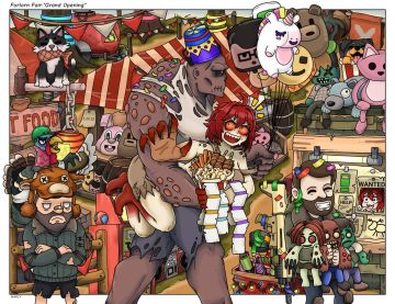 官方10月9日 推文
你们好，幸存者们！博览会结束了。让我们记住荒原的庆祝活动和@ArtistVamp 的精彩艺术。这是如此的喧闹和有趣，博览会必须回来。你同意吗？