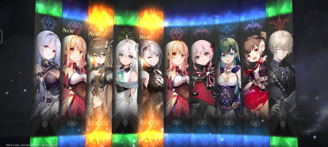 新手10连双金!!! 1