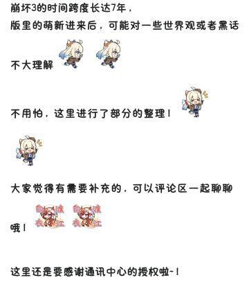 【萌新攻略】一图上手崩坏3——黑话&世界观