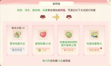 ⚡️疲劳值爆了怎么办？恢复疲劳值攻略（上）萌新必看✨