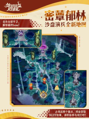 密蕈郁林丨沙盘演兵全新地图