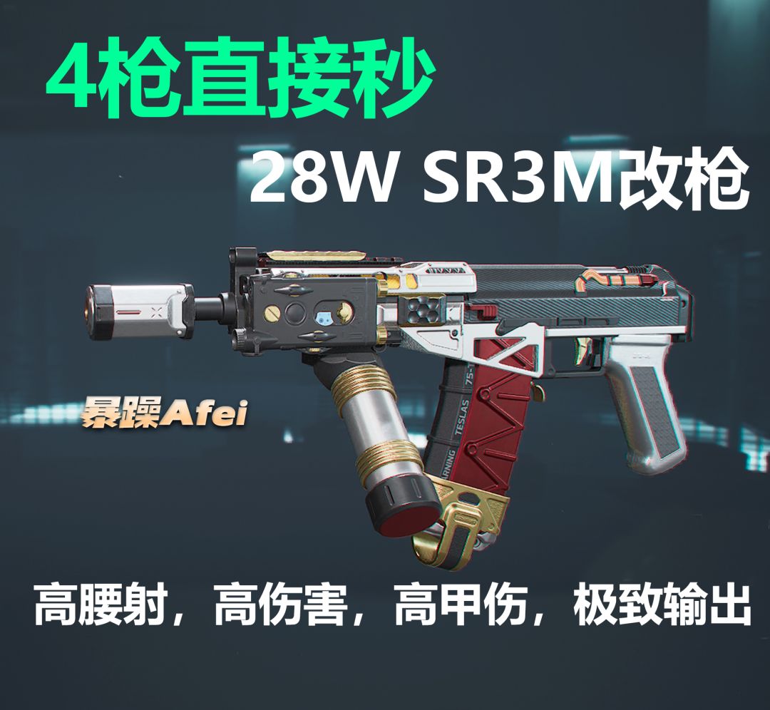 【烽火地带】极致改装三十一万，SR-3M紧凑突击步枪截图