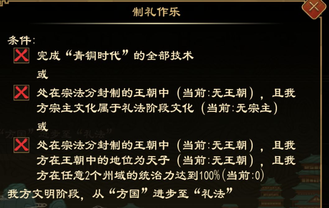 现在方国进礼法需要统治两个州才行了么 1
