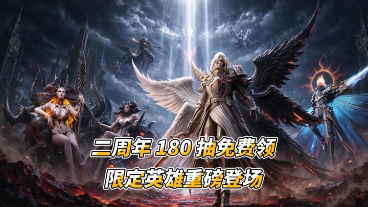 🌹潮汐守望者二周年庆 180 抽免费领 福利全面拉满☀️截图