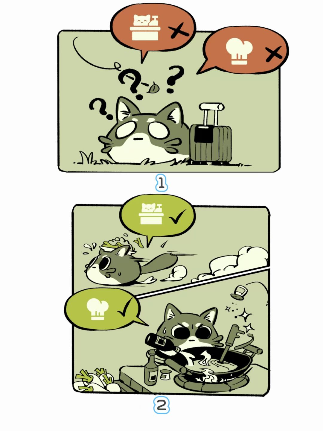 闲置的爪子只会制造呵欠🥱给喵喵安排岗位吧 2