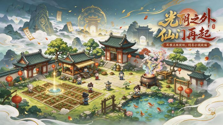 上线解锁专属豪礼!耳根授权《光阴之外》废墟之上重建立宗门截图
