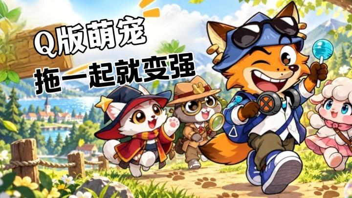 画风治愈,合成萌宠,5分钟一把轻快节奏截图
