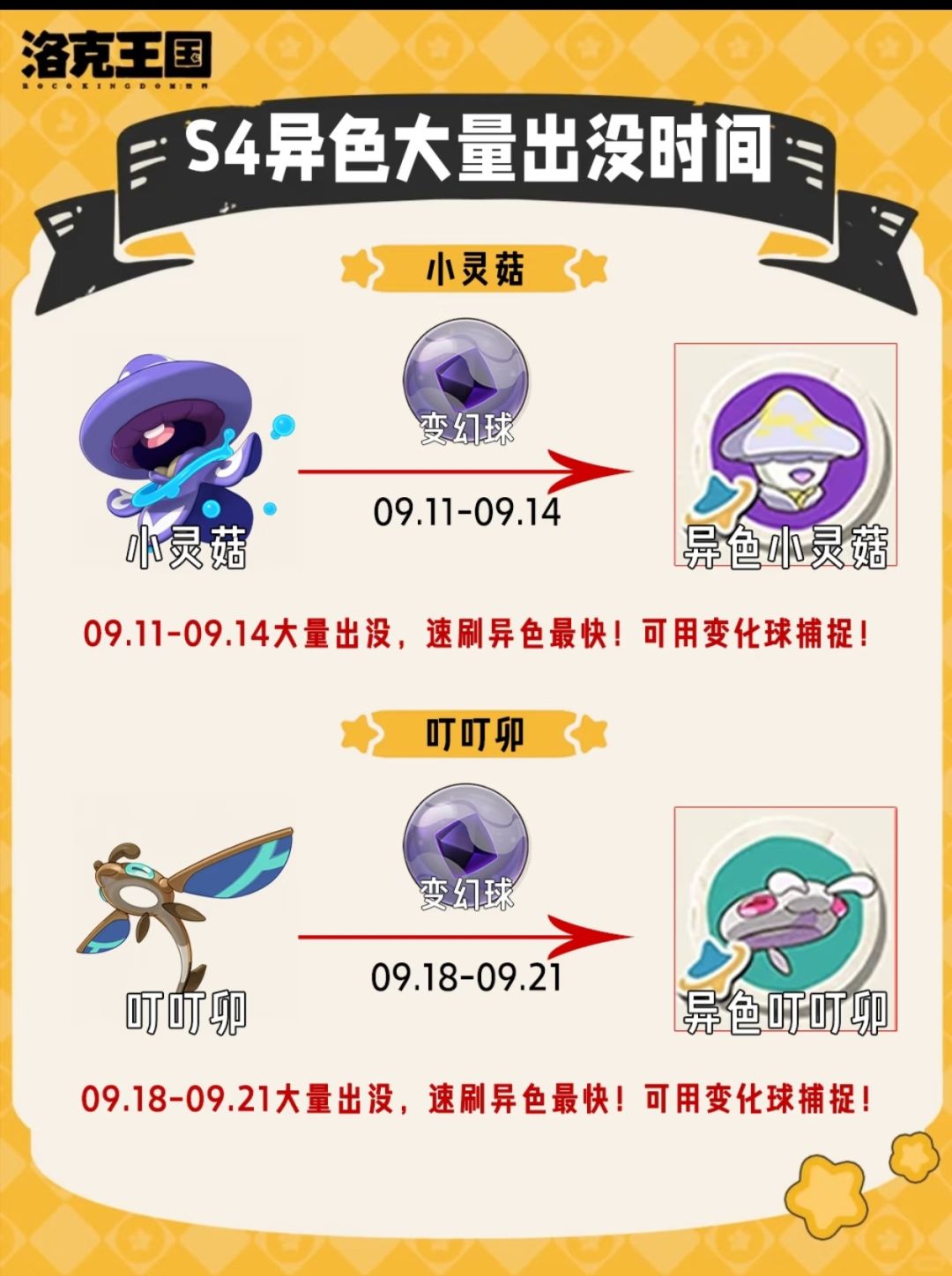 S4赛季速刷异色时间表!抓异色效率直接拉满 2