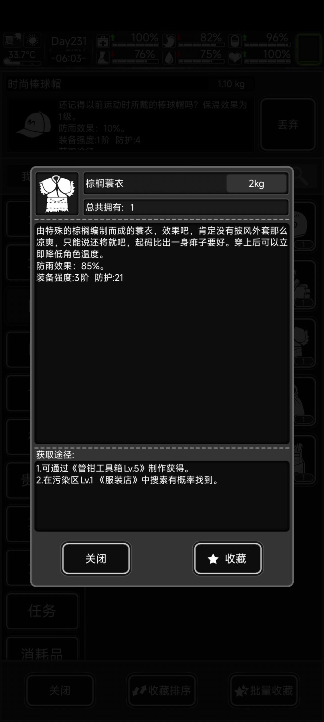 只有蓑衣能百分百防雨 2