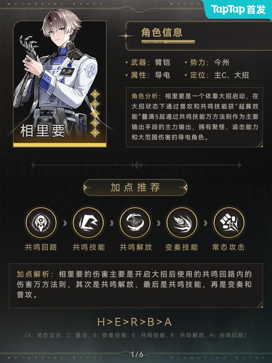【角色攻略】免费送的相里要究竟怎么玩? 2