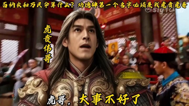 虎哥:功德碑我的名字要在第一个!!截图