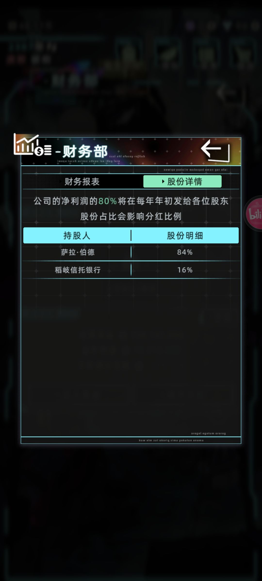 为啥我的股份给他 1